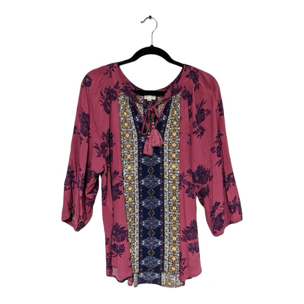 Mason & Belle Pink and Purple Top